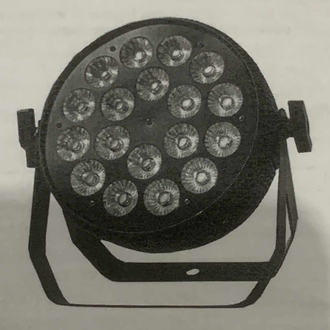 BO-PAR10 18x18w RGBWA+UV 6 in 1 Slim LED Par Light