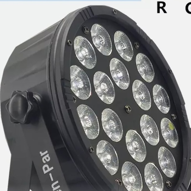 POSLSLY LED PAR 18x12 RGBW