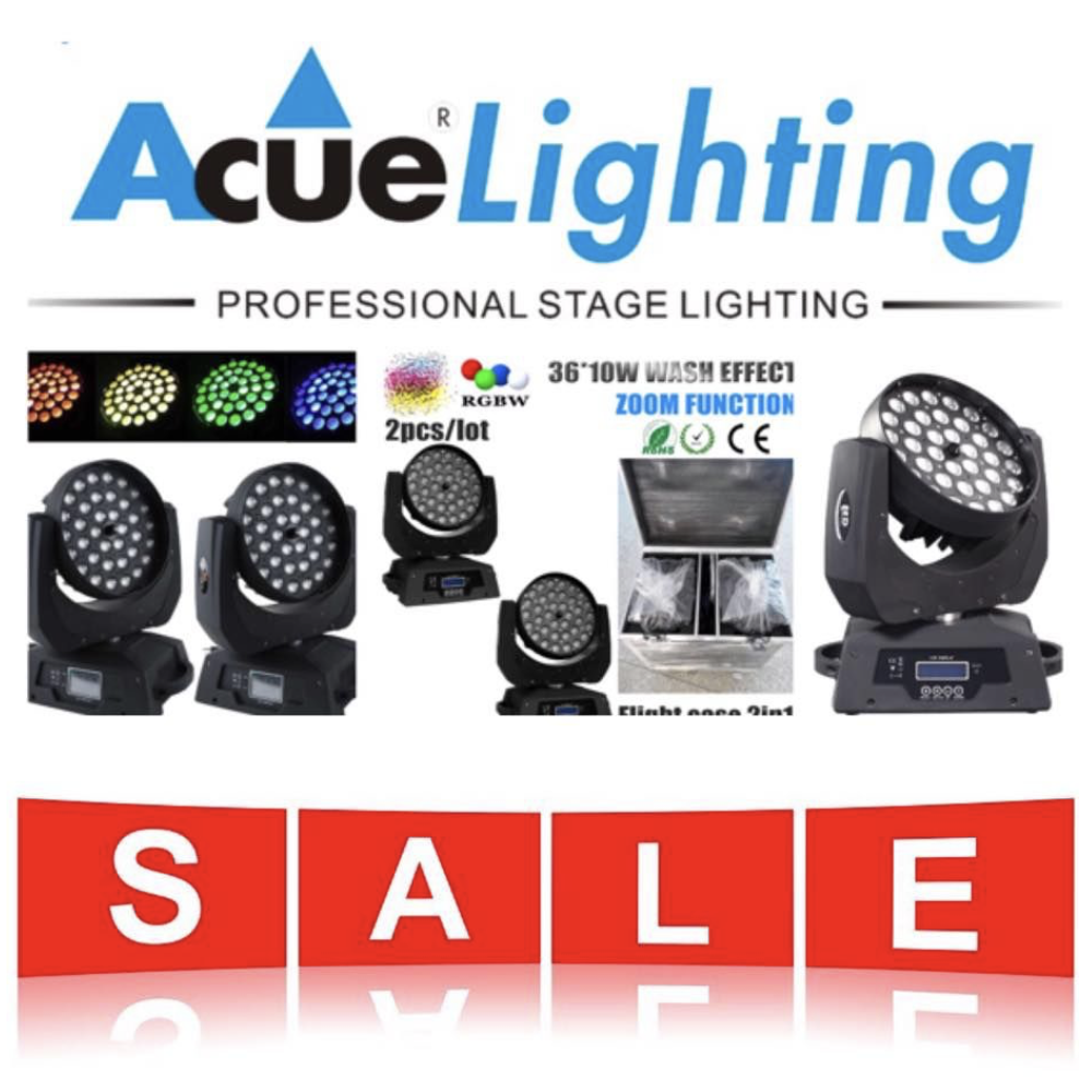 AcueLighting WASH 36*10W RGBW Z00M