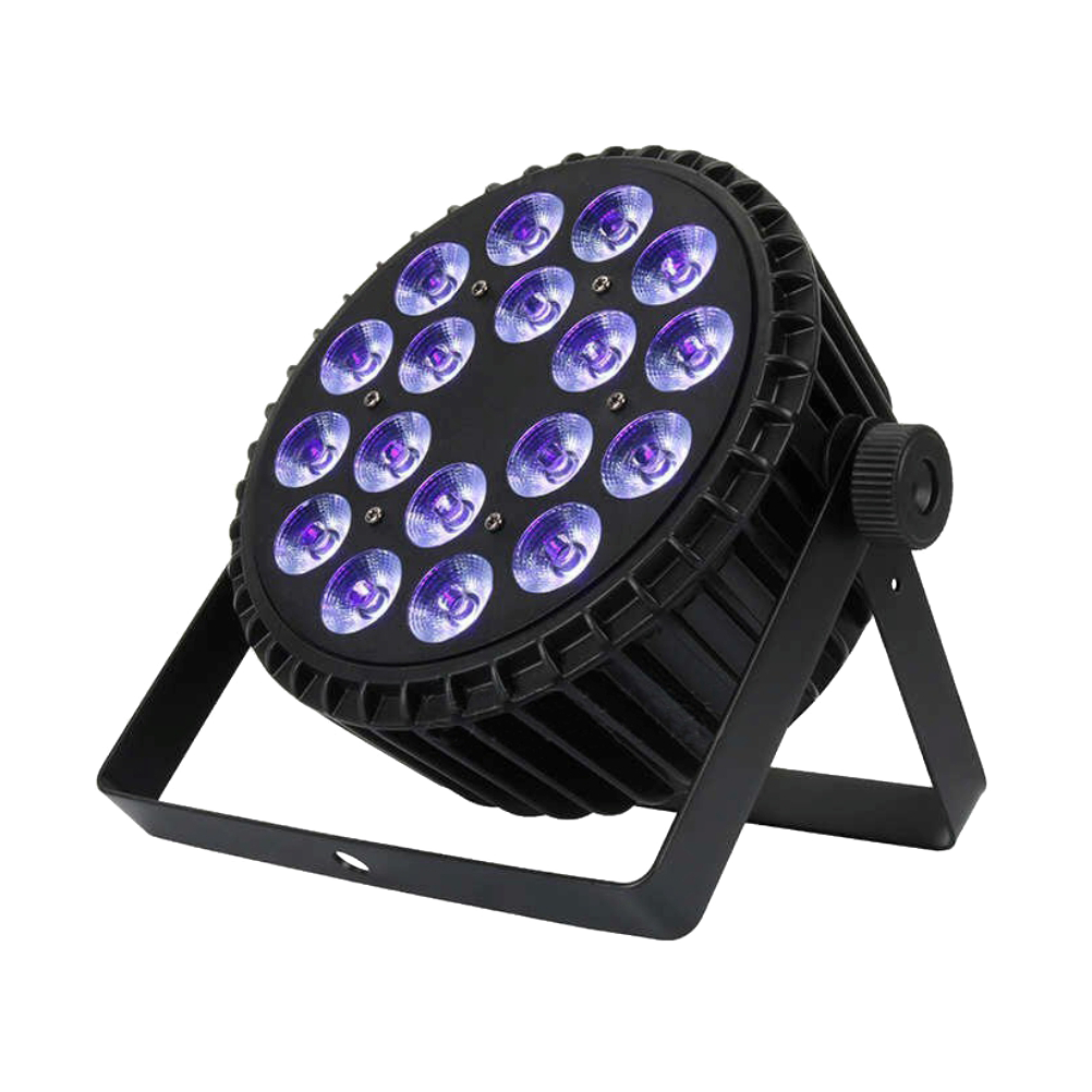 DJ World Aluminum Alloy LED Par 18X18W Light