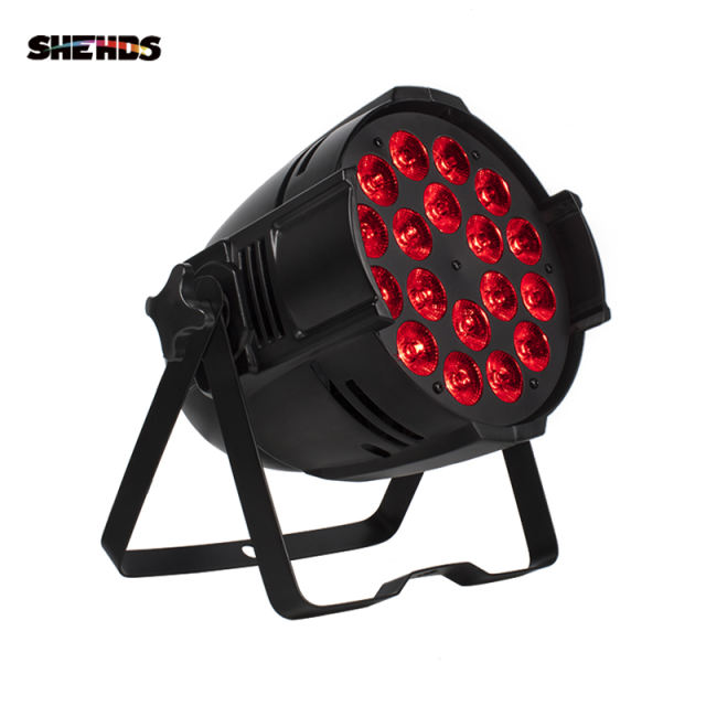 Shehds (Big) Aluminum alloy LED Par 18×18W RGBWA + UV Lighting