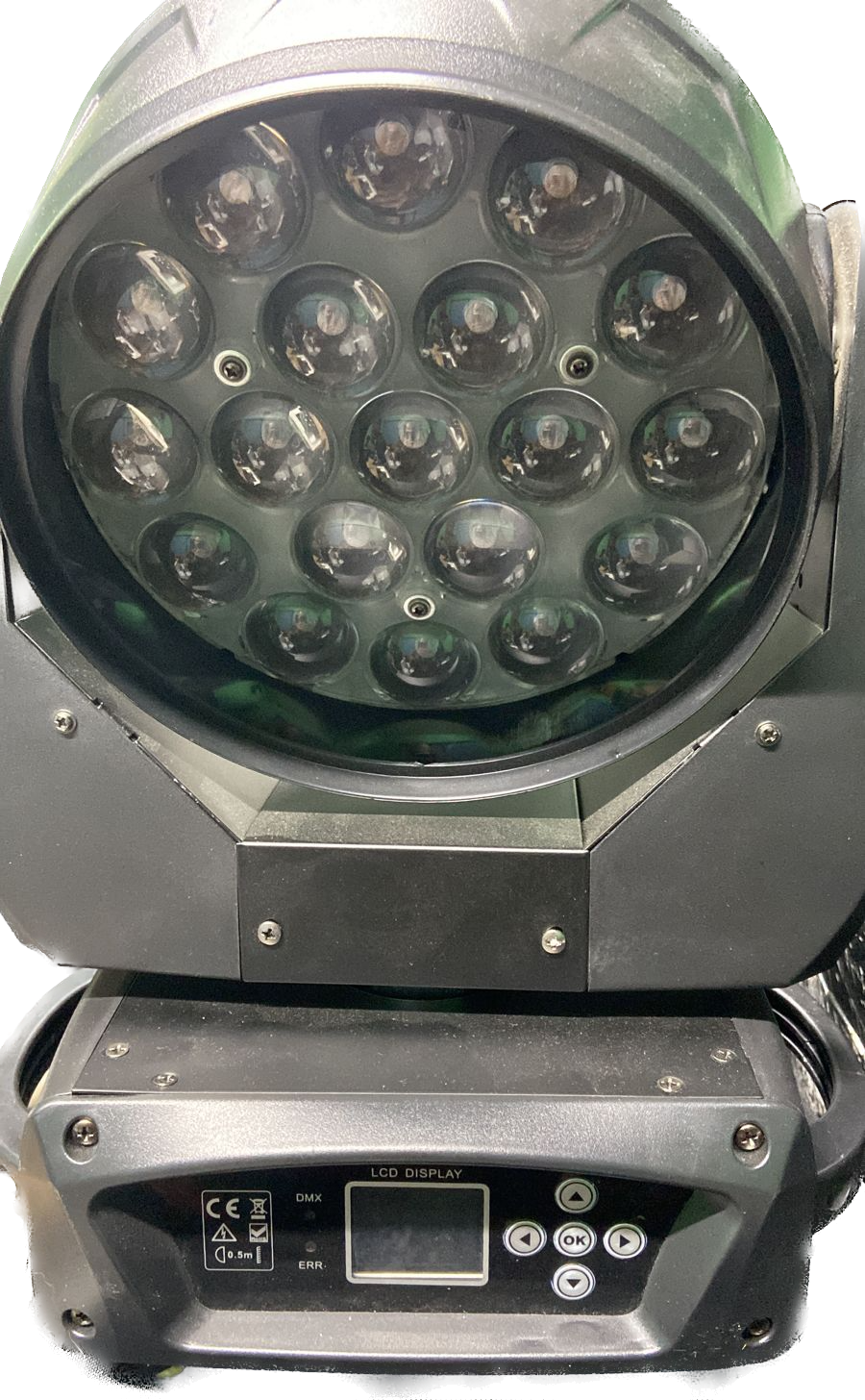 19PCS LED ZOOM MOVING